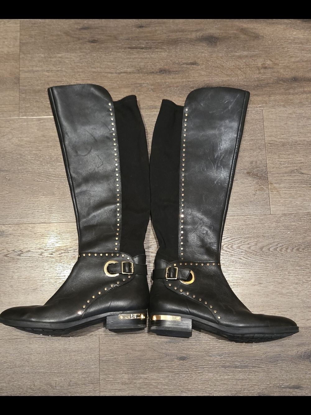 Vince Camuto "Paterra" Studded Tall Boots